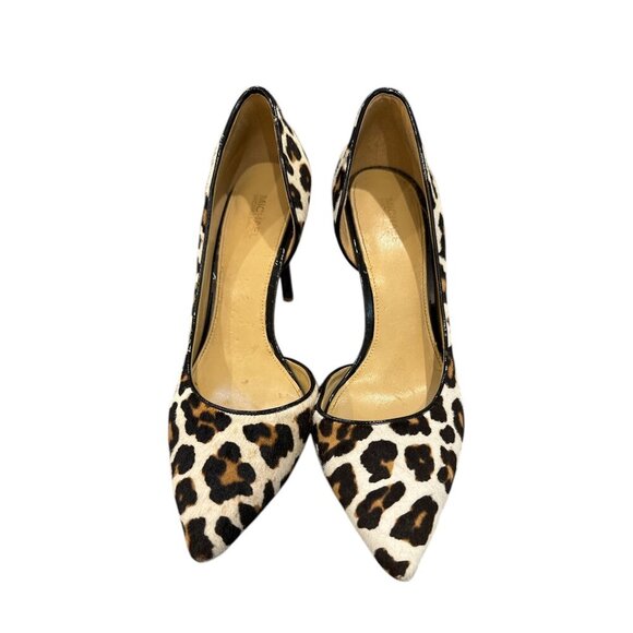 Michael Michael Kors Clara Haircalf Heels Size 8M, Pre-Owned Good Condition - Picture 2 of 8